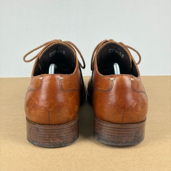 Cole Haan Henry Grand OS Split Toe Leather Oxfords Mens 9 Brown Lace Up - Picture 4 of 10